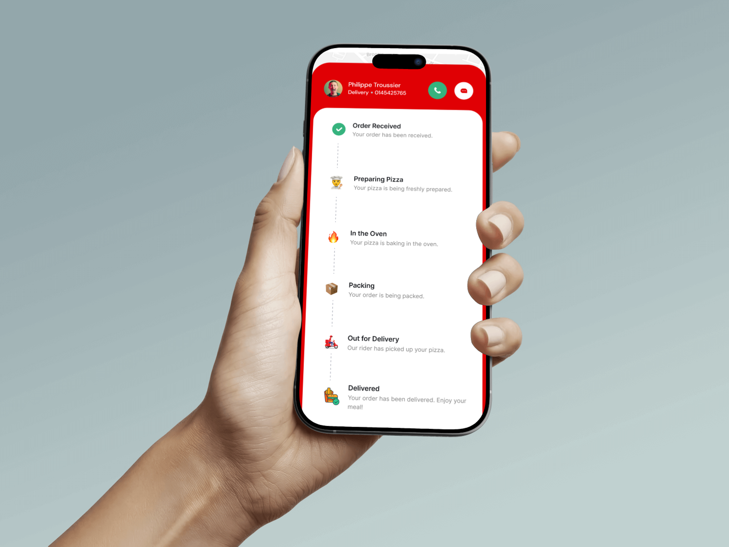 Hand and iPhone 16 Pro-4