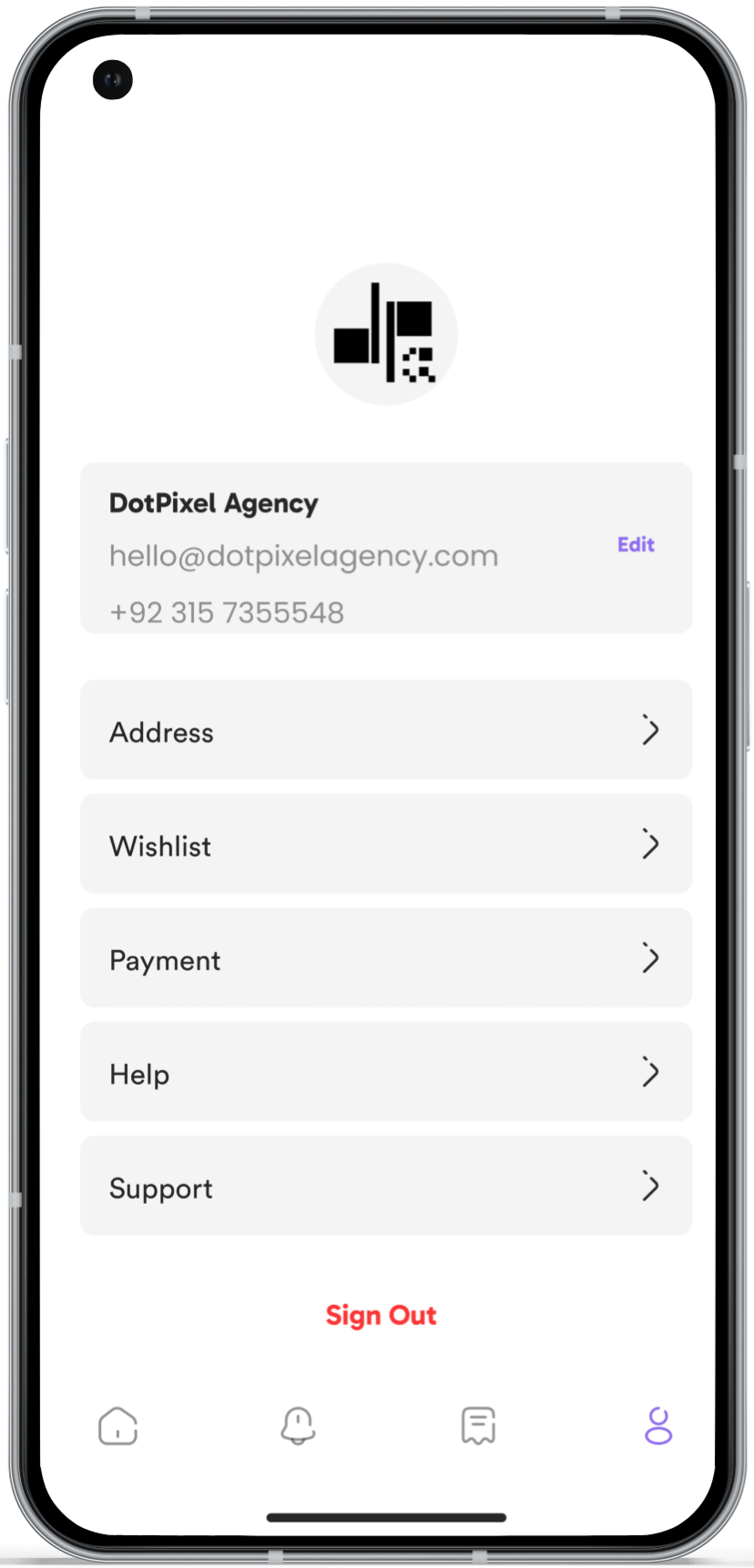 Dot pixel agency portfolio Clot Fashion Wear